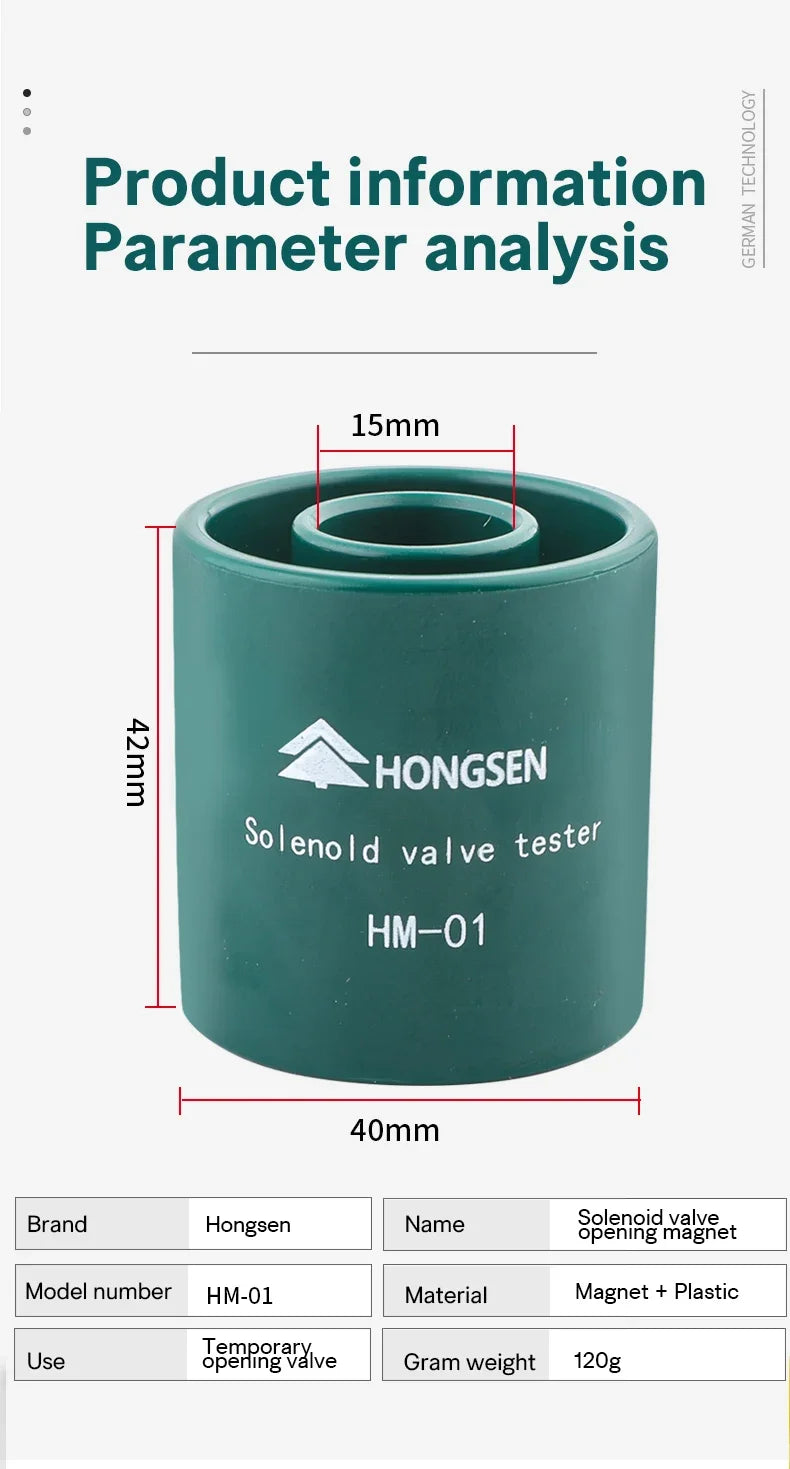 HONGSEN Cold Storage Solenoid Valve Opening Valve Solenoid Coil Magnetic Controller Emergency Strong Magnetic Universal Switch