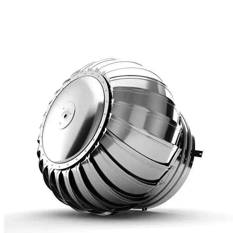 304 Stainless Steel Roof Ventilator Wind Turbines Air Vent Attic Ventilator 110mm 150mm 200mm Pipefit Roof Ventilating Fan