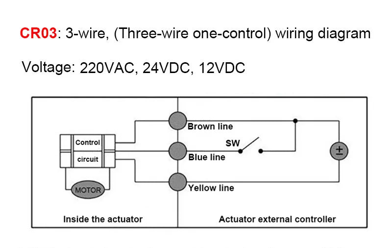 Motorized Ball Valve 2-Wire/3-Wire Waterproof IP65 Two-Way/Three-Way Electric Water Valves Female Thread 12V 24V 220V DN15-DN50