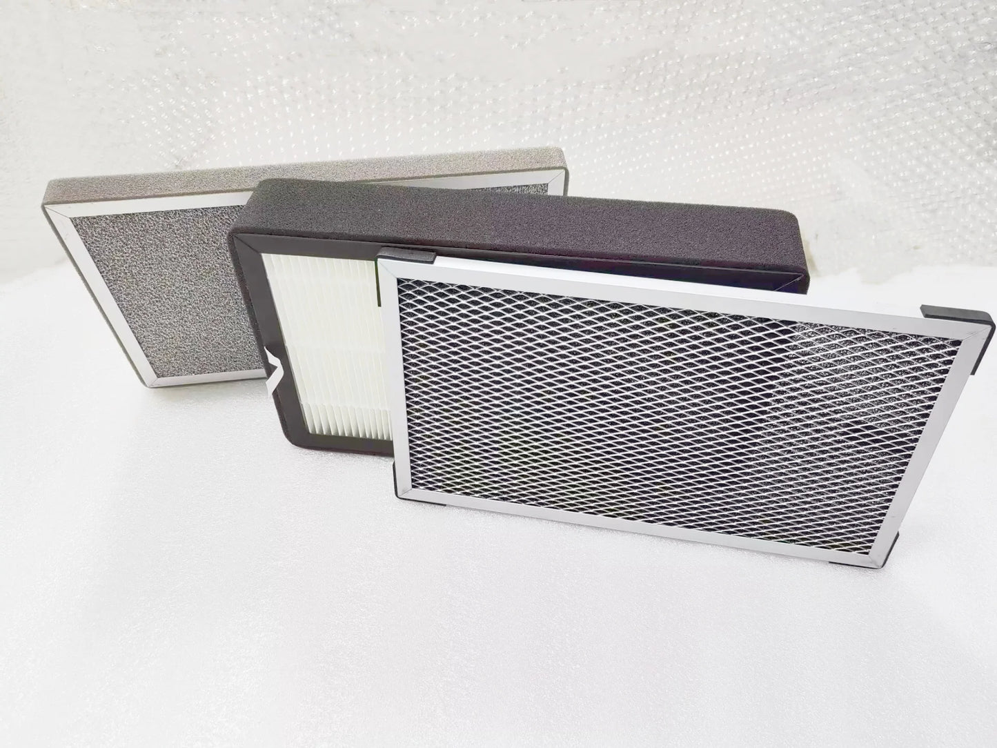 Fresh Air Intake Inline Filter Box With Pre-filter Activated Carbon and HEPA filter HVAC System Heating And Cooling Ventilation