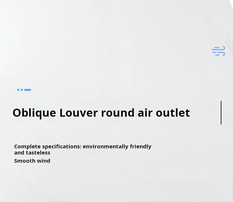 Various Shapes Air Vent Extract Valve Grille Air Circulation Vents Cover 100/150mm Round Ducting Ventilation Cover Accessories