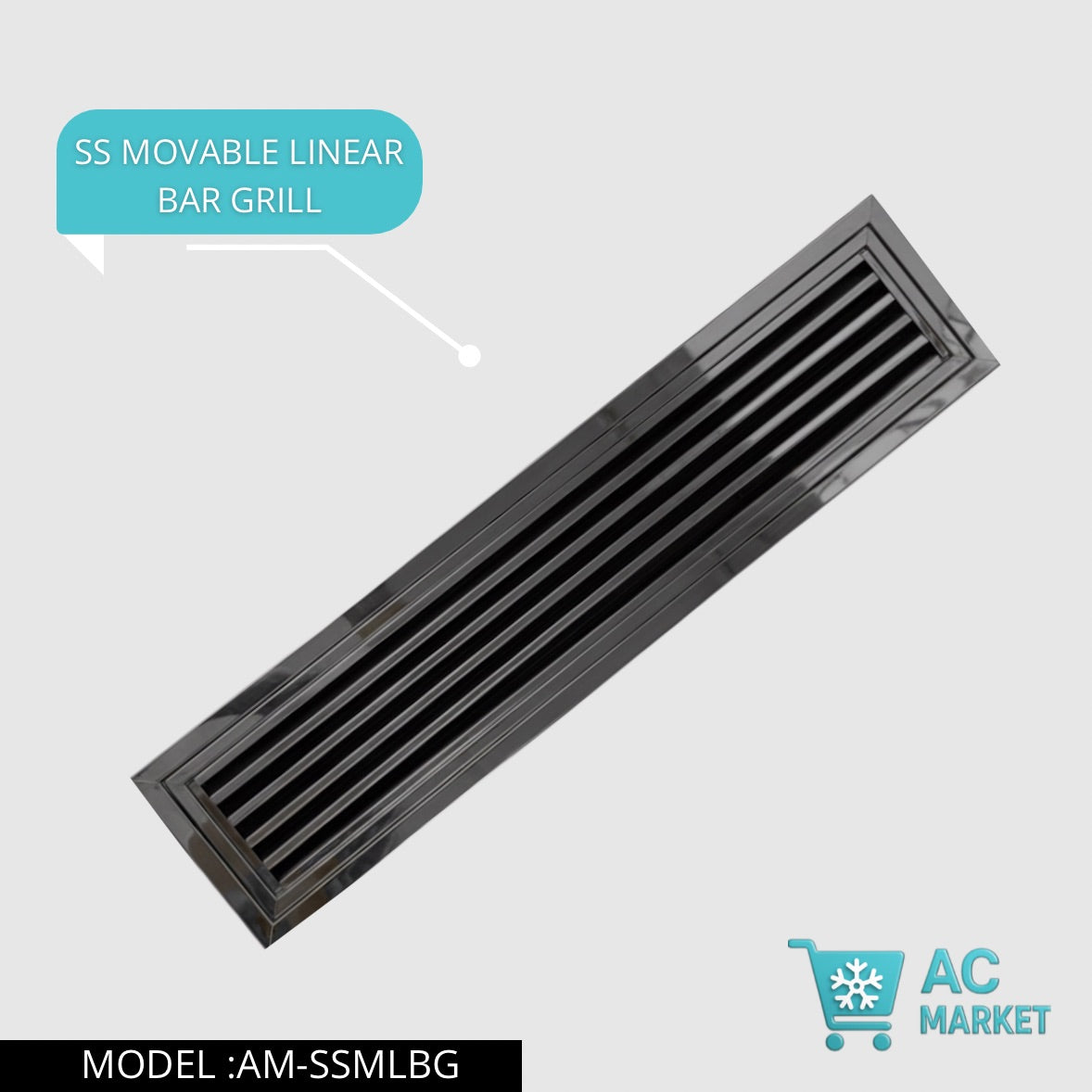 جريلات خطية مستطيلة