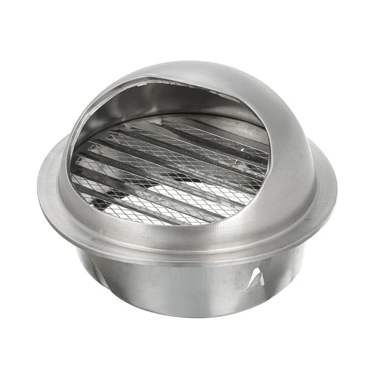 Stainless Steel Ducting Ventilation Exhaust Grille Cover for Wall Ceiling Anti-bird And Rat Prevent Air Vent Heating Cooling Cap