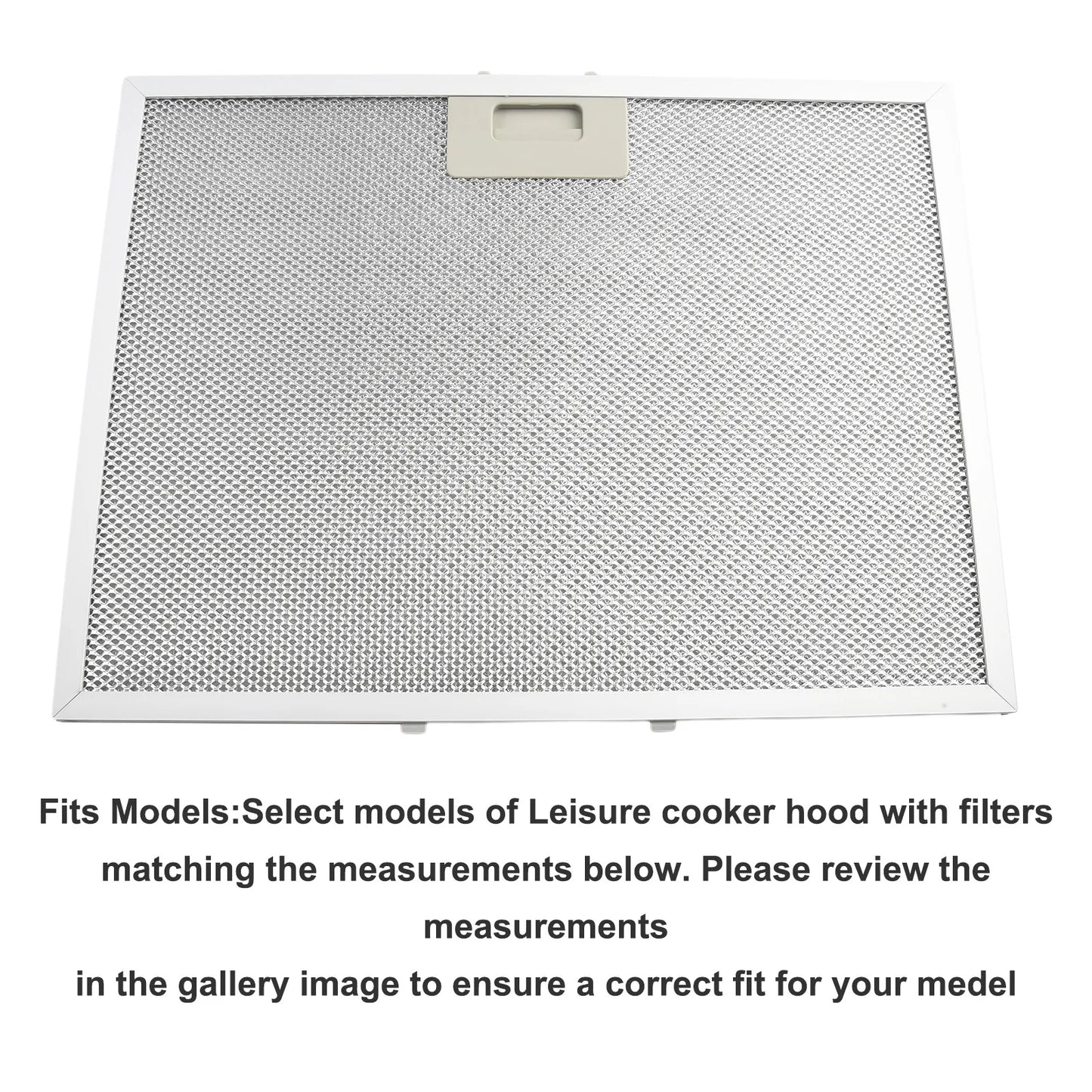 r Metal Mesh Extraction Ventilation Filter 400 X 300 X 9 Mm Range Hood Metal Grease Filter
