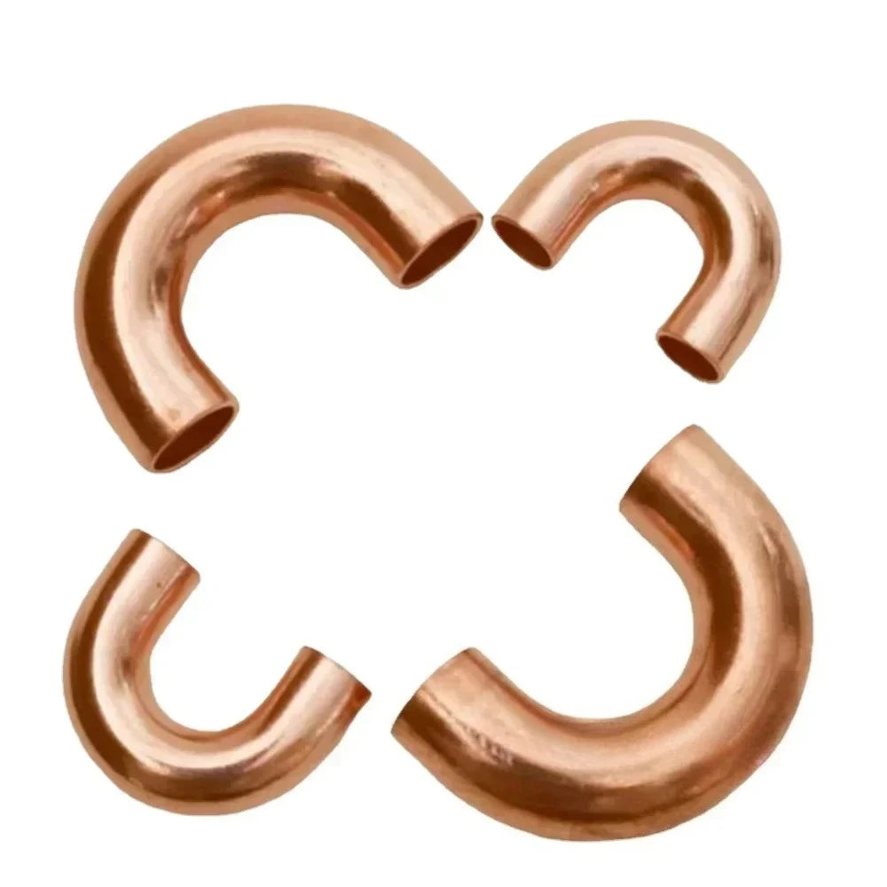 7 7.94 9.52 12.7 15.88 16 19mm 5/16" 3/8" 1/2" 5/8" 3/4" Pipe OD Copper 180 Degree Return Bend Fitting For Air Connditioner