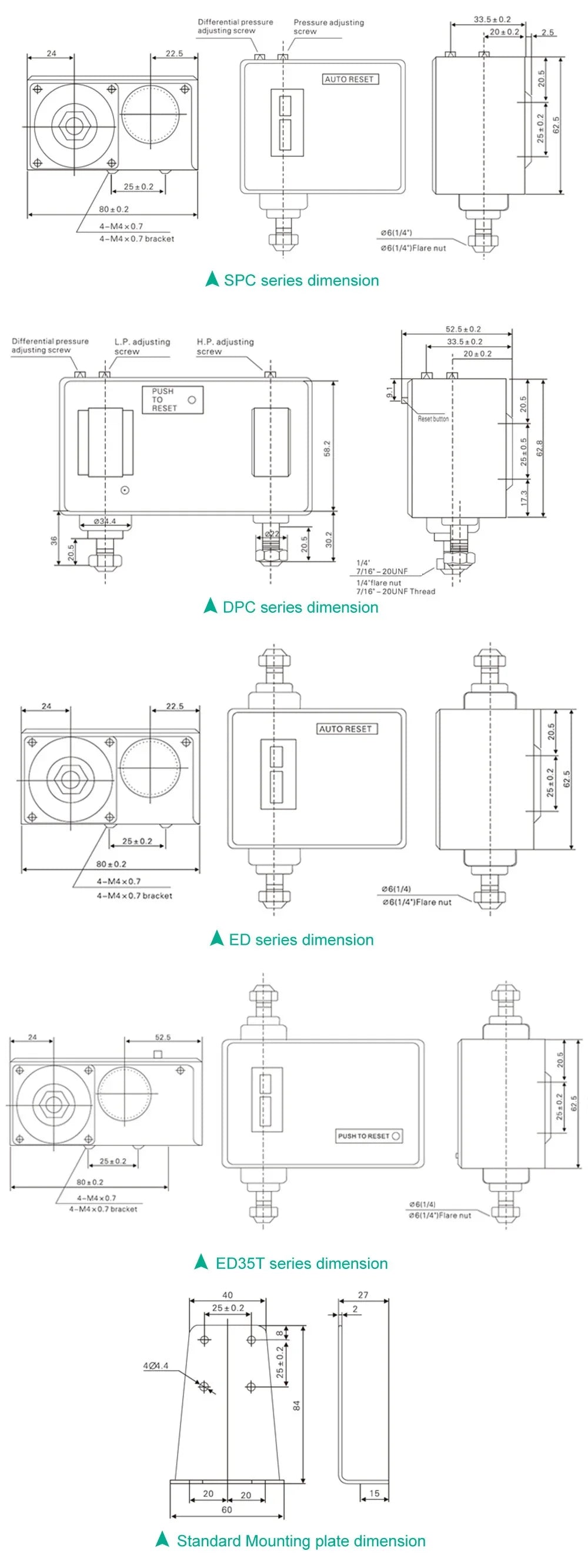 ELECALL Automatic Pressure Controller Switch Digital Air Water Pump Compressor Pressure Controller