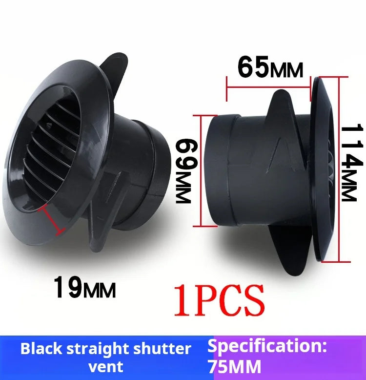 Various Shapes Air Vent Extract Valve Grille Air Circulation Vents Cover 100/150mm Round Ducting Ventilation Cover Accessories