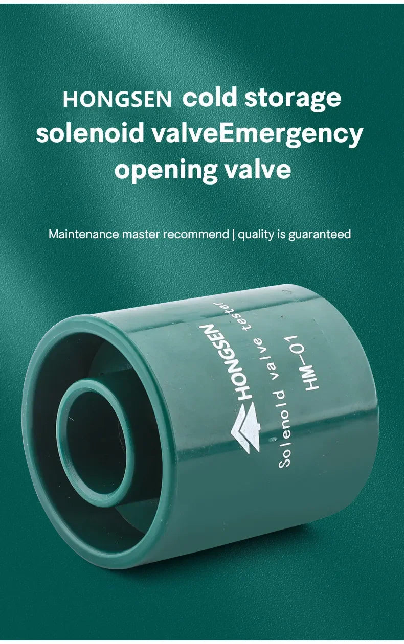 HONGSEN Cold Storage Solenoid Valve Opening Valve Solenoid Coil Magnetic Controller Emergency Strong Magnetic Universal Switch