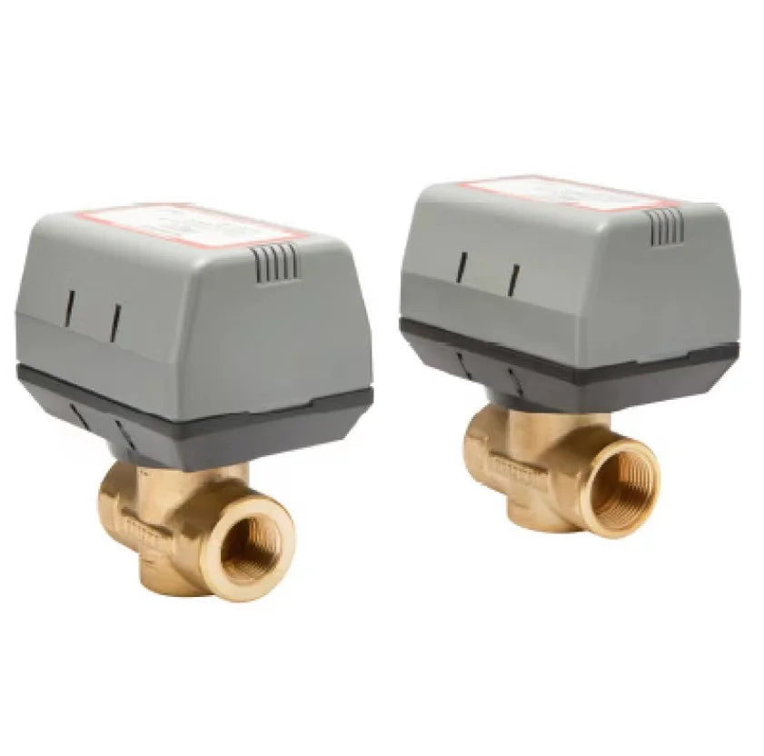 1/2”3/4”1” Honeywell Motorized Two-Way Valve Brass VN6013 Fan Coil Electric Valve AC220V