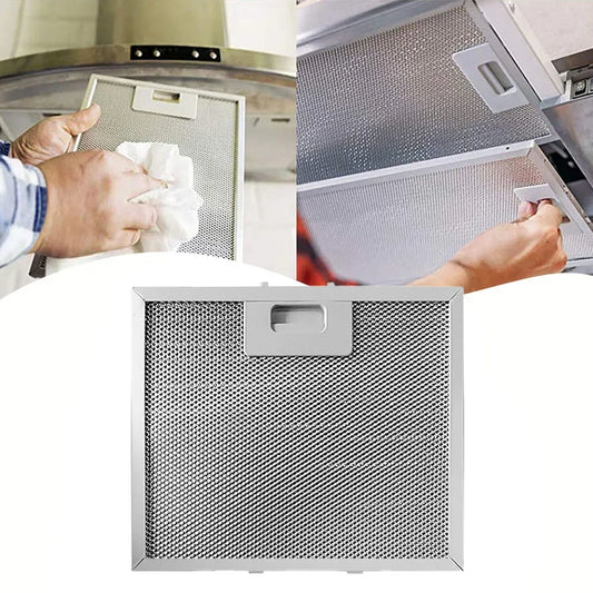r Metal Mesh Extraction Ventilation Filter 400 X 300 X 9 Mm Range Hood Metal Grease Filter