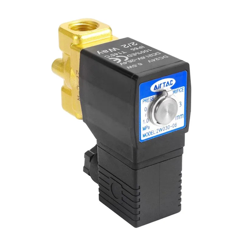 AIRTAC Original Fluid Control Valve Direct-acting Normally Closed 2W030-6/8 050-10/15 Internally Piloted 2W150-15 200-20 250-25