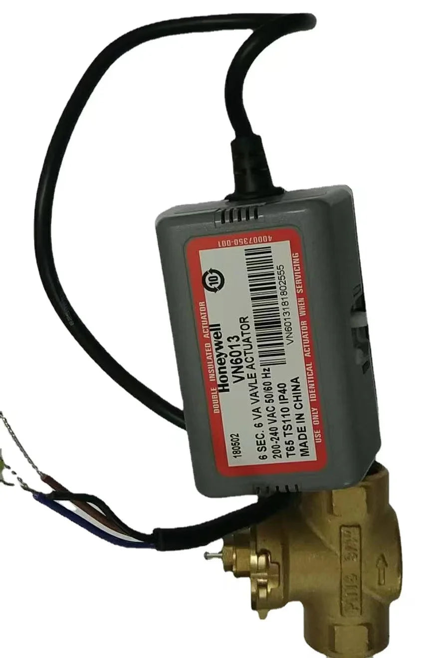 1/2”3/4”1” Honeywell Motorized Two-Way Valve Brass VN6013 Fan Coil Electric Valve AC220V