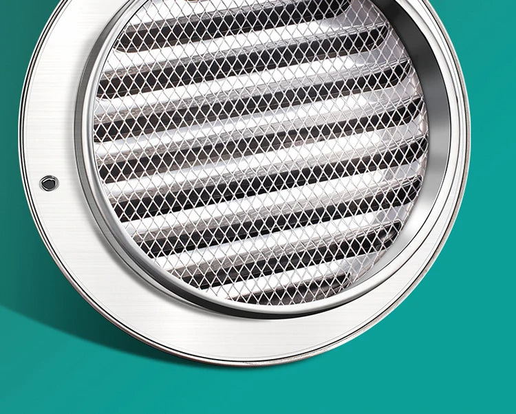 Stainless Steel Ducting Ventilation Exhaust Grille Cover for Wall Ceiling Anti-bird And Rat Prevent Air Vent Heating Cooling Cap