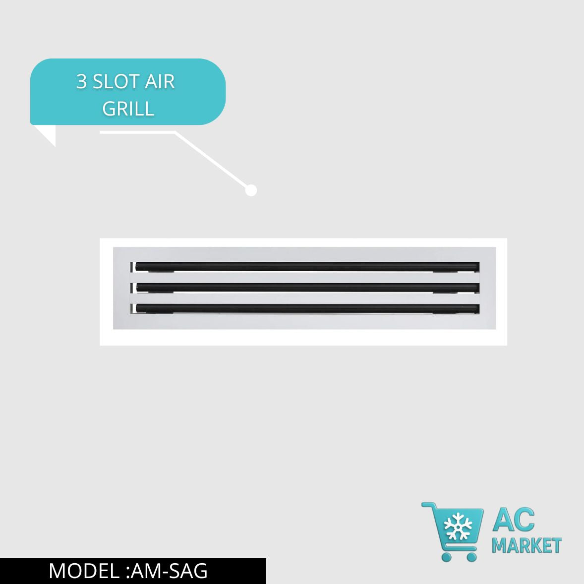 3 SLOT AIR GRILL Air Grill 
