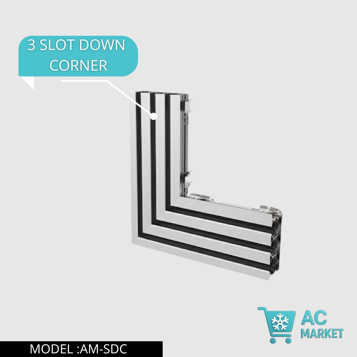 3 SLOT GRILL DIFFUSER 3 