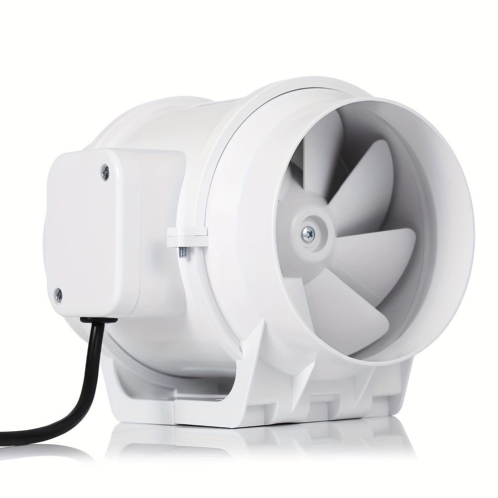 1pcs 3inch 4inch 5Inch Inline Duct Fan Exhaust Fan for Hydroponics Grow Tent, Bathroom, Kitchen